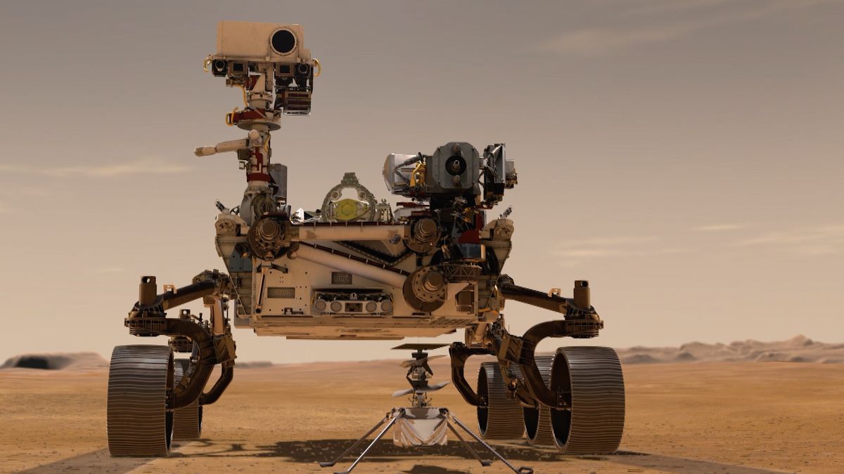 Rover Perseverance slaví rok na Marsu. Loni prožívali vědci „7 minut hrůzy“
